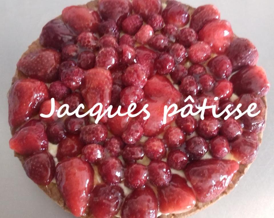 tarte aux fraises