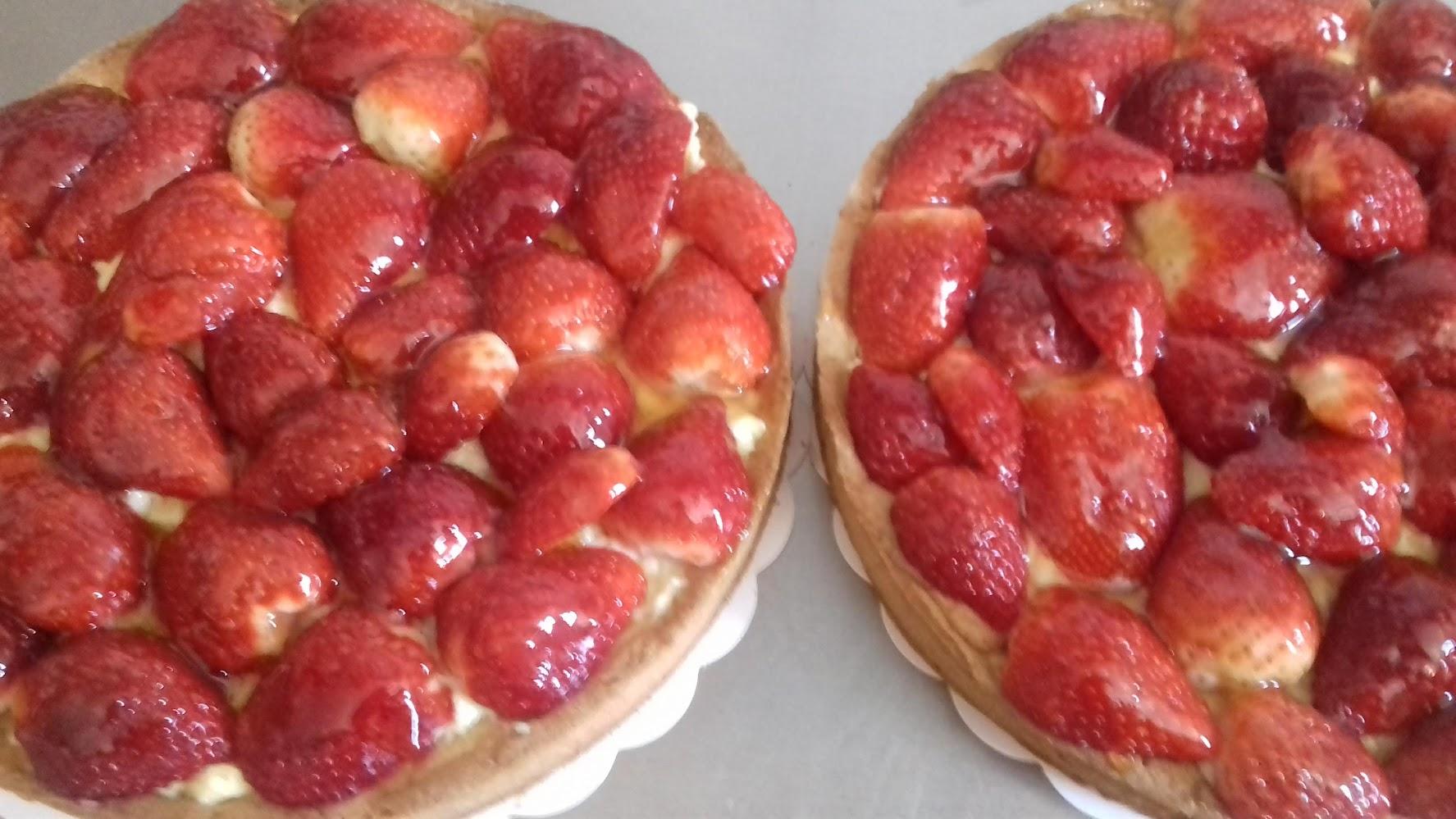 tarte aux fraises pâte sucré
